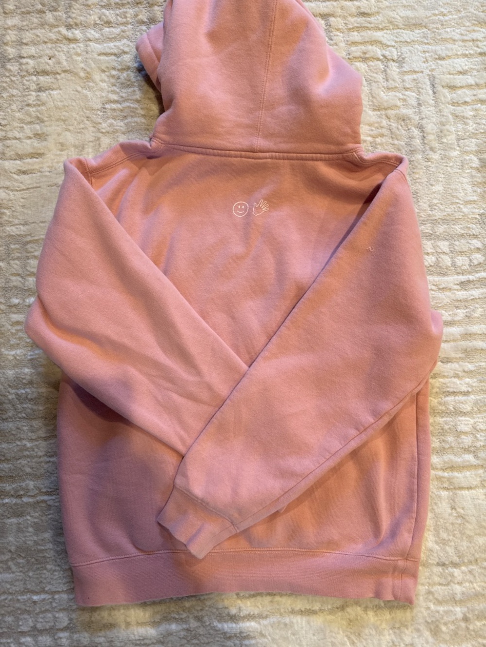 Glossier pink hoodie - Picture 5 of 7